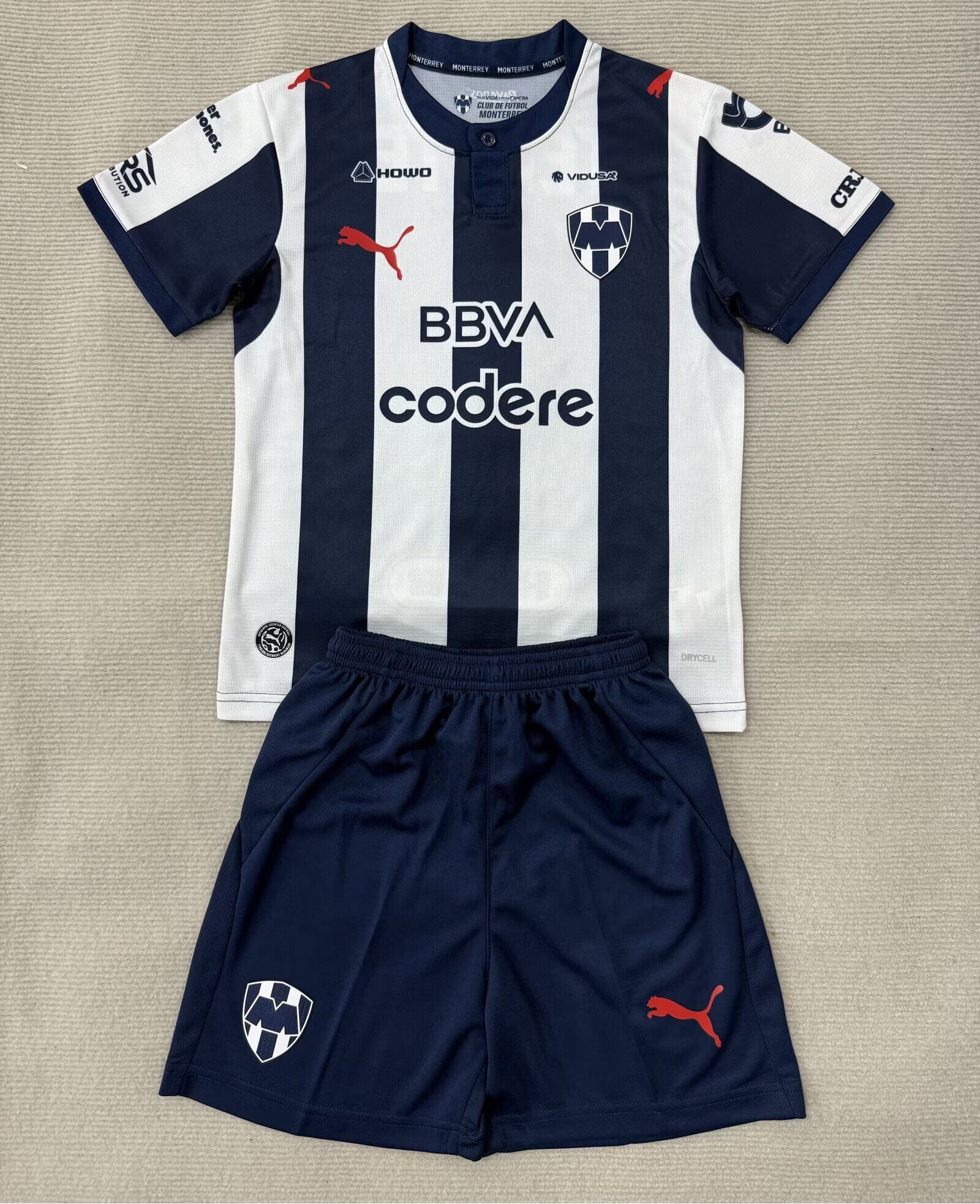 Kids-Monterrey 26/27 Home Soccer Jersey Kids-Monterrey 26/27 Home Soccer Jersey